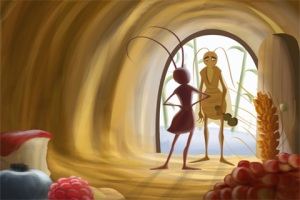 the-ant-and-the-grasshopper-an-interactive-children-s-book-by-tabtale-screenshot-4